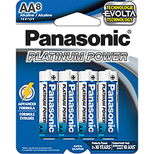 Panasonic Evolta Platinum Power AA 8-Pack