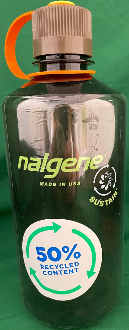 Nalgene Narrow Mouth 32 oz Sustain Bottle Woodsman 2020-0832