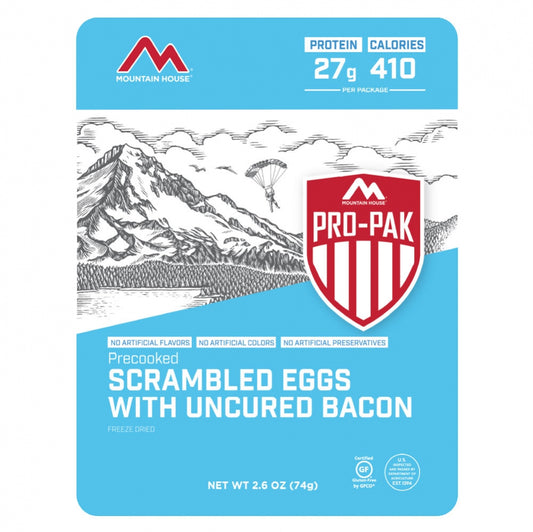 Mountain House Scrambled Eggs w/Bacon Pro-Pak