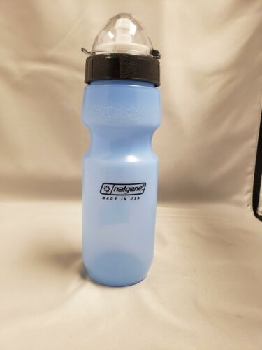 Nalgene ATB All Terrain Wide Mouth Water Bottle Blue 22oz Hydration Bottle