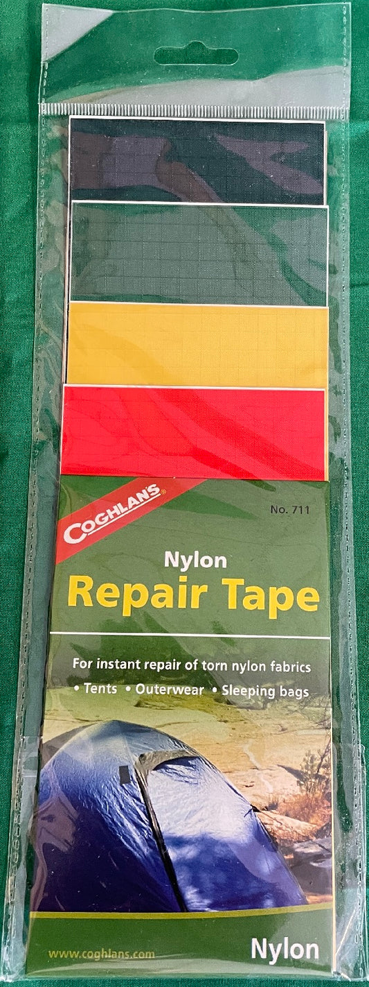 Coghlan's Nylon Repair Tape Blue Green Yellow Red 711