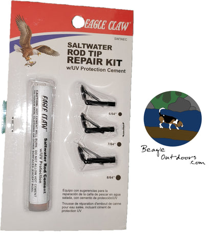 Eagle Claw Saltwater Rod Tip Repair Kit SWTAEC