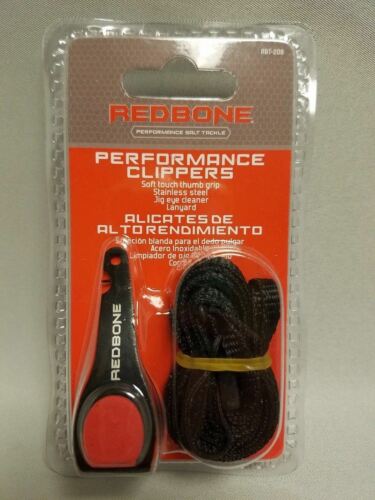 Hurricane Redbone Performance Stainless Clippers w/Jig Eye Cleaner & Lanyard