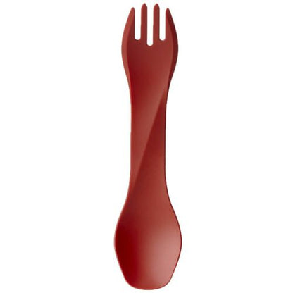 Humangear GoBites Uno Spoon/Fork Combo Utensil Red OEM - Sturdy BPA-Free Nylon