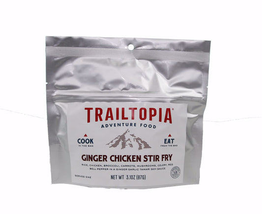 Trailtopia Ginger Chicken Stir Fry 1 Serving