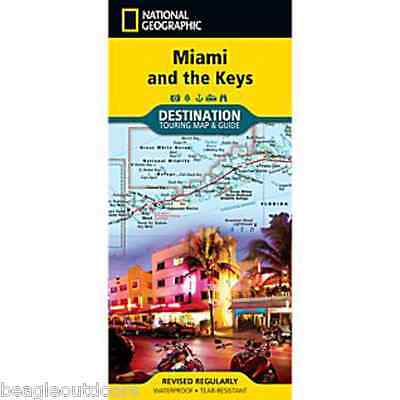 National Geographic City Destination Map Miami & the Keys DC00620358