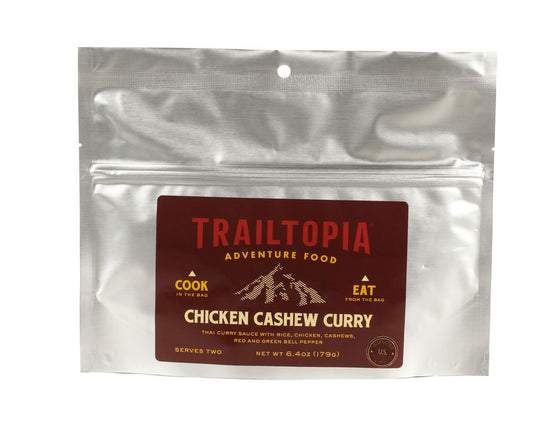 Trailtopia Chicken Cashew Curry 2 Serving