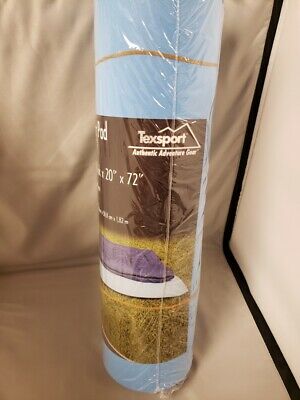 Texsport Pack-Lite Mat Ultralight Closed Cell Foam Sleeping Pad 72'' x 20'' x 3/