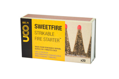 New UCO Stormproof Sweetfire Firestarter 20-Pack MT-SM-SFP