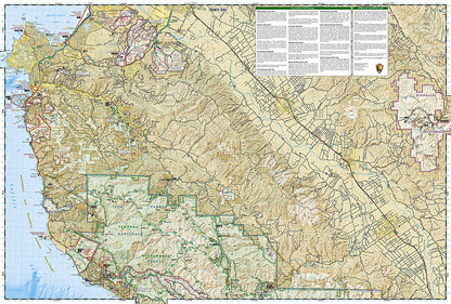 National Geographic Trails Illustrated CA Big Sur/Ventana Wilderness Map TI00000814