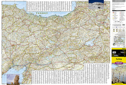 National Geographic Adventure Map Turkey AD00003018