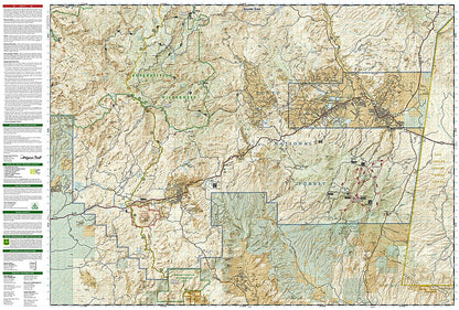 National Geographic Trails Illustrated AZ Salt River Canyon Trail Map TI00000853