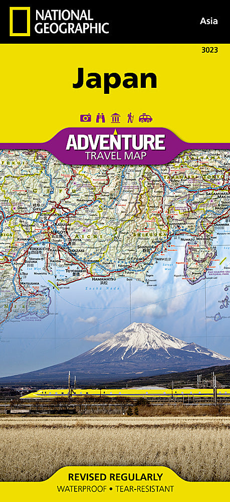 National Geographic Adventure Map Japan AD00003023