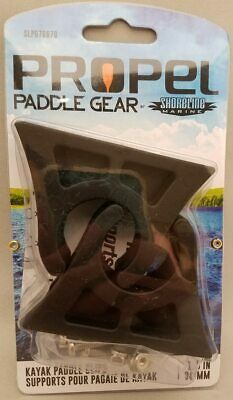 Shoreline Marine Propel Paddle Gear Kayak Rubber Paddle Clips w/Hardware