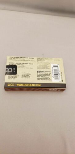 New UCO Long-Burn Matches 50-Ct Box w/Strikers MT-LONG-BULK