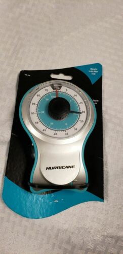 Hurricane 75 lb Dial Scale w/Tape Measure, Non-Slip Grip, Hold Weight Recorder