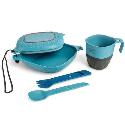 UCO 6-Piece Mess Kit Classic Blue F-MK-CORE6PC