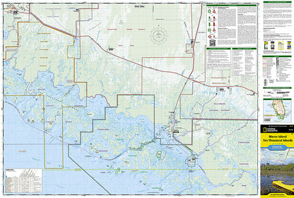 National Geographic Trails Illustrated FL Marco Island/Ten Thousand ISL Map TI00000402