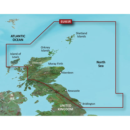 Garmin BlueChart g3 HD - HXEU003R - Great Britain Northeast Coast - microSD/SD [010-C0762-20]