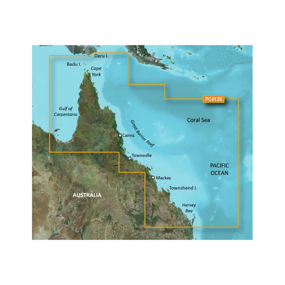 Garmin BlueChart g2 HD - HXPC413S - Mornington Island - Hervey Bay - microSD/SD [010-C0871-20]