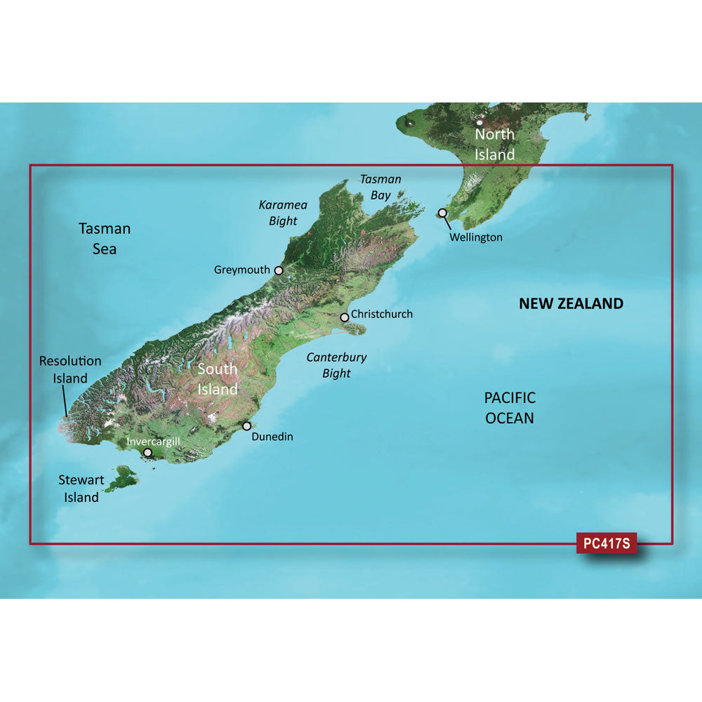 Garmin BlueChart g2 HD - HXPC417S - Zealand South - microSD/SD [010-C0875-20]