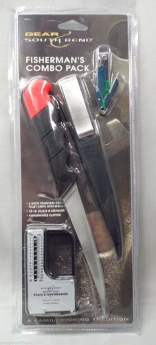 South Bend Gear Fisherman's Combo Kit 6" Knife, Scale and Clipper FCP-2