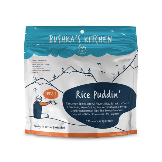 Bushka's Kitchen Cranberry Rice Pudding w/Coconut 2-Serving Freeze Dried Pouch