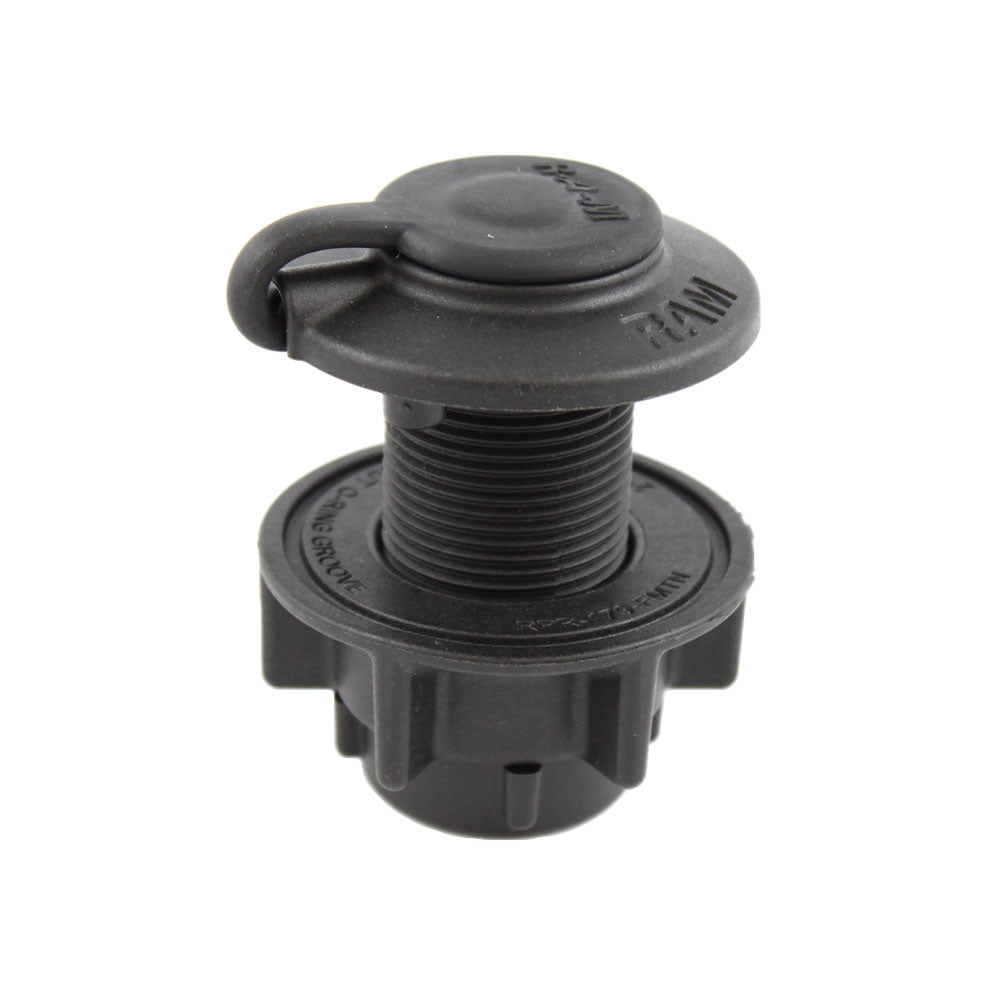 RAM Mount RAM ROD Round Flush Base for Spline Posts [RAM-114FMTU]