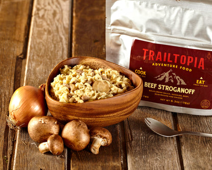 Trailtopia Beef Stroganoff 1 Serving