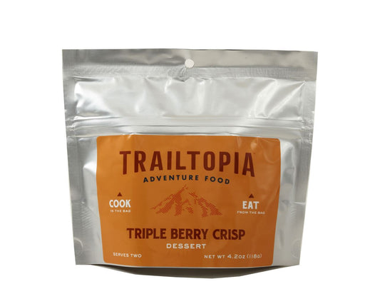 Trailtopia Triple Berry Crisp Dessert 2 Serving