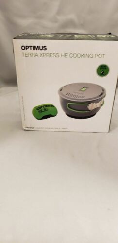 Optimus Terra Xpress HE Non-Stick 1.75L Pot w/Handles, Strainer Lid & Sponge