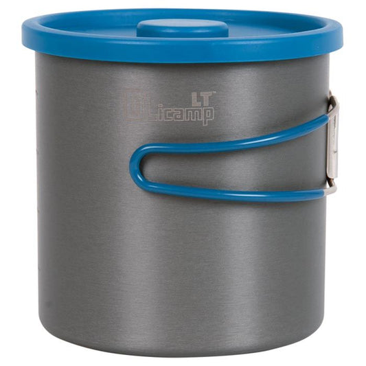 Olicamp LT Lightweight 1L Hard Anodized Aluminum Pot Backpacking Cook