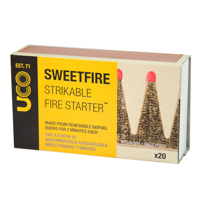 UCO Sweetfire Strikeable Firestarter 20-Pack MT-SFP