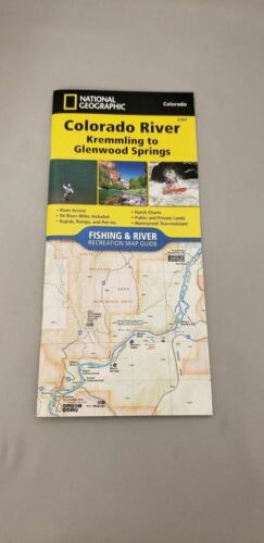 Colorado River Kremmling-Glenwood Fish/Recreation Map Guide 2307