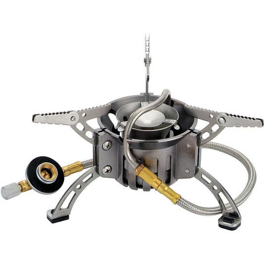 Kovea Booster+1 Multi-Fuel White Gas / Canister Stove w/0.6L Fuel Bottle & Pump