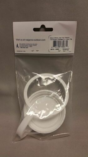 Nalgene Loop Top Replacement Lid/Cap for Wide Mouth 63mm 32oz Bottle White