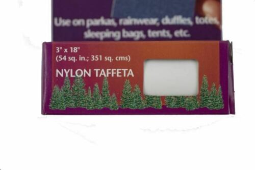 Kenyon K-Tape 3" x 18" White Taffeta Nylon Adhesive-Backed Repair Tape