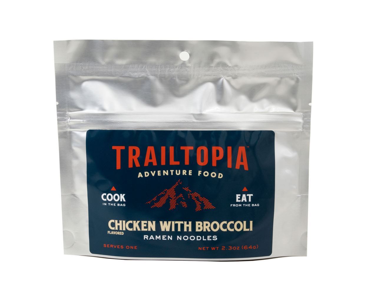 Trailtopia Chicken w/Broccoli Ramen Noodles 1 Serving