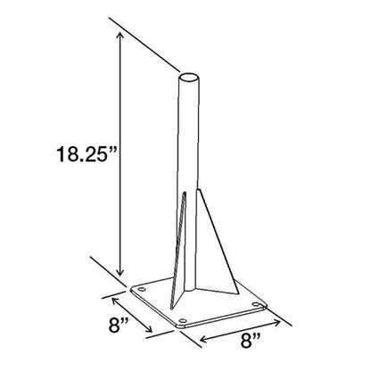 RAM Mount Universal Drill-Down Laptop Mount [RAM-VBD-122-SW1]