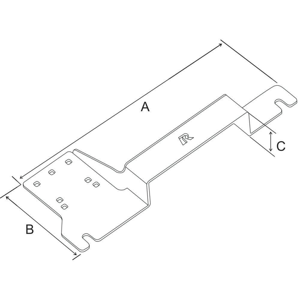 RAM Mount No-Drill Vehicle Base f/Ford Explorer (2011-2012), Ford Police Interceptor Utility (2013) [RAM-VB-187]