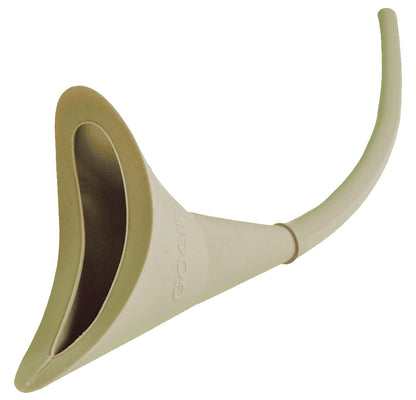 GoGirl Female Urination Device & 12" Extension Tube Combo Pack Khaki GG-CK-PK-6