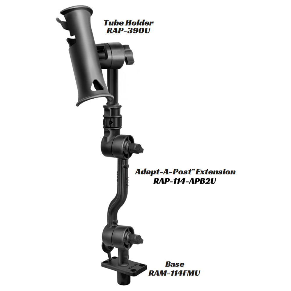 RAM Mount Adjustable Adapt-a-Post 13.5" Extension Arm [RAP-114-APB2U]