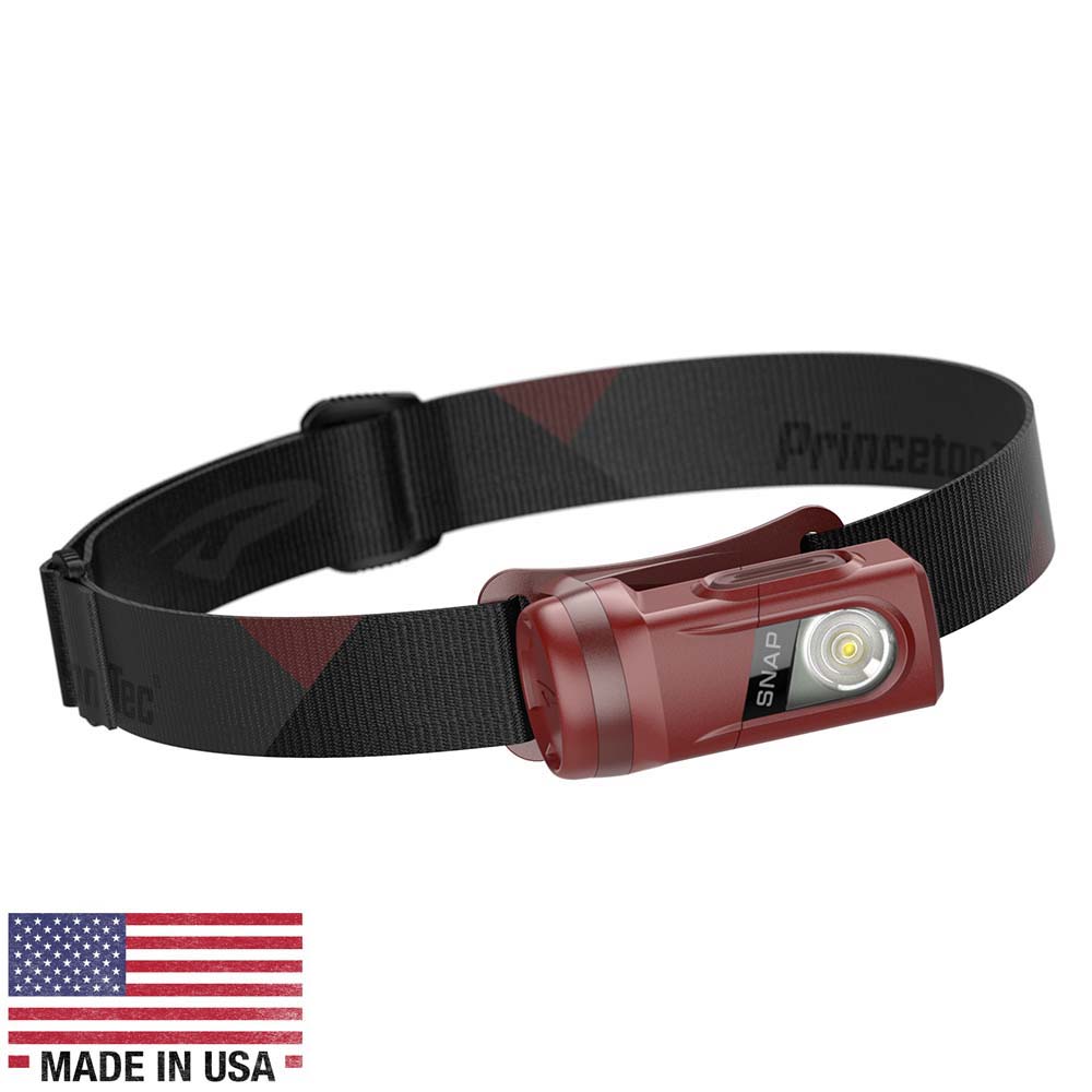 Princeton Tec Snap Solo Headlamp Red SNSOLO-RD/DR