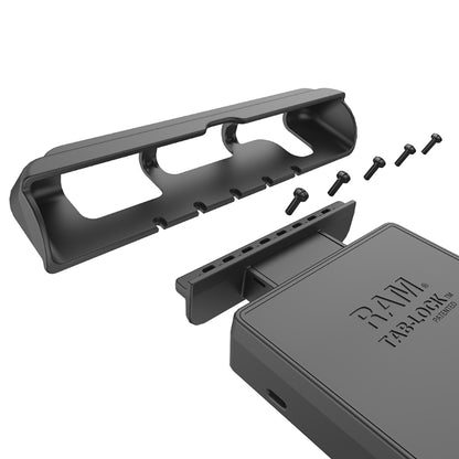 RAM Mount Tab-Lock Universal Locking Cradle f/Apple iPad w/LifeProof & Lifedge Cases [RAM-HOL-TABL17U]