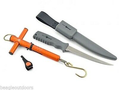 South Bend 6" Fillet Knife w/Sheath/25-lb Scale/Clippers Combo Pack SBFCP-2