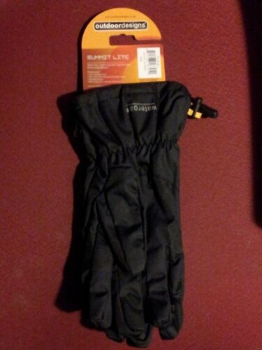 Outdoor Designs Summit Lite Glove Waterproof Breathable Black Gloves Size L