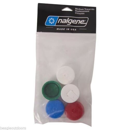 Nalgene Replacement Caps & Lids for Small & Medium Travel Kit Bottles