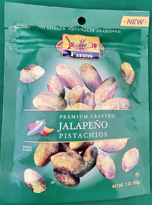 Setton Farms Pistachios Jalapeno Kernels 3 oz