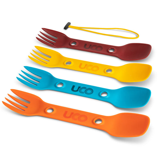 UCO Utility Spork 4-Pack Classic Colors F-SP-UT-4PK