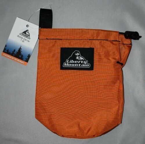 Liberty Mountain Nylon 1-Quart or 1-Liter Water Bottle Carrier Orange